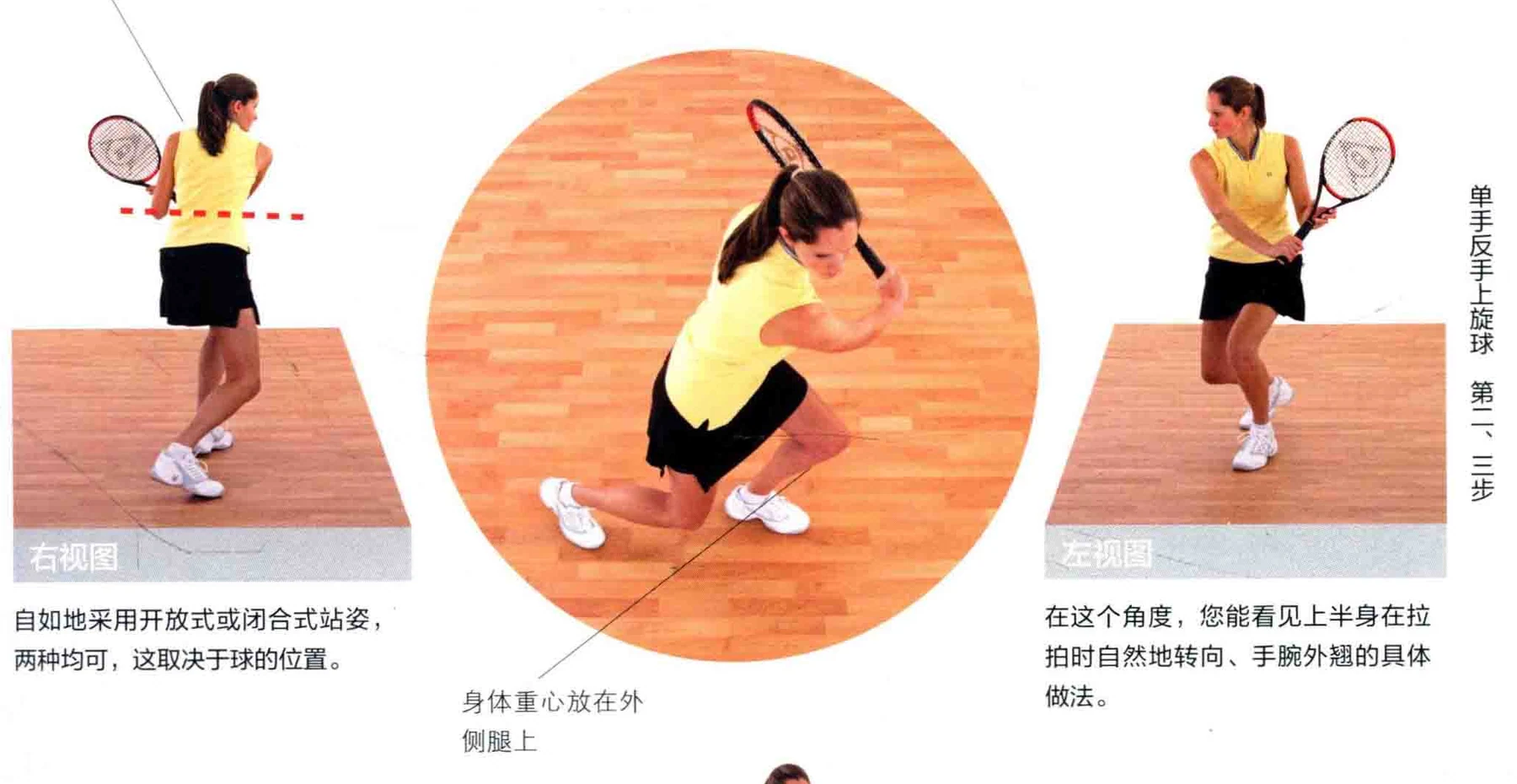 动作示范 · 多角度视图