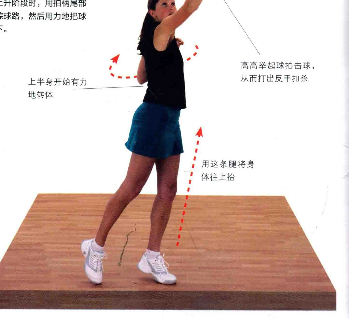 动作示范与标注